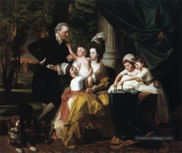  le art - Sir William Pepperrell et famille coloniale Nouvelle Angleterre John Singleton Copley
